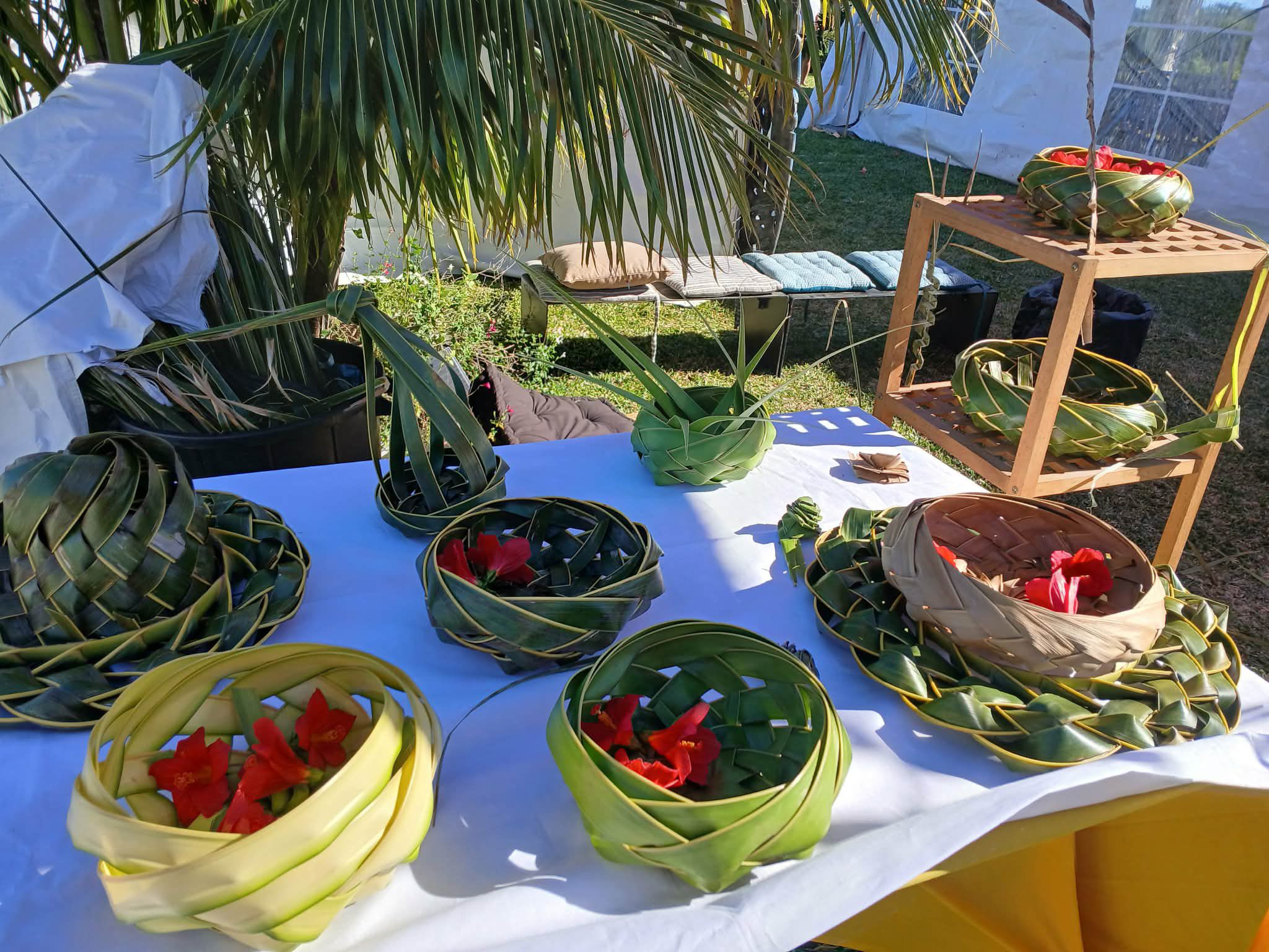 Atelier tressage Mata Ari’i